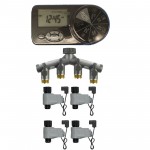 Orbit 4 Station Tap Timer Automatic Watering System With 4 Valves 